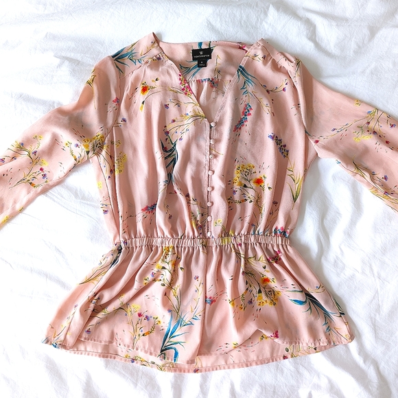 Pink Floral Blouse - Picture 5 of 8